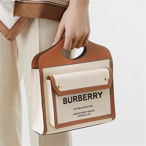 burberry leather pocket bag|burberry pocket bag design.